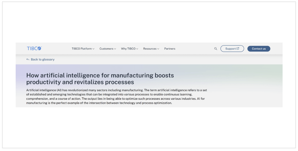 Breadcrumbs screenshot example