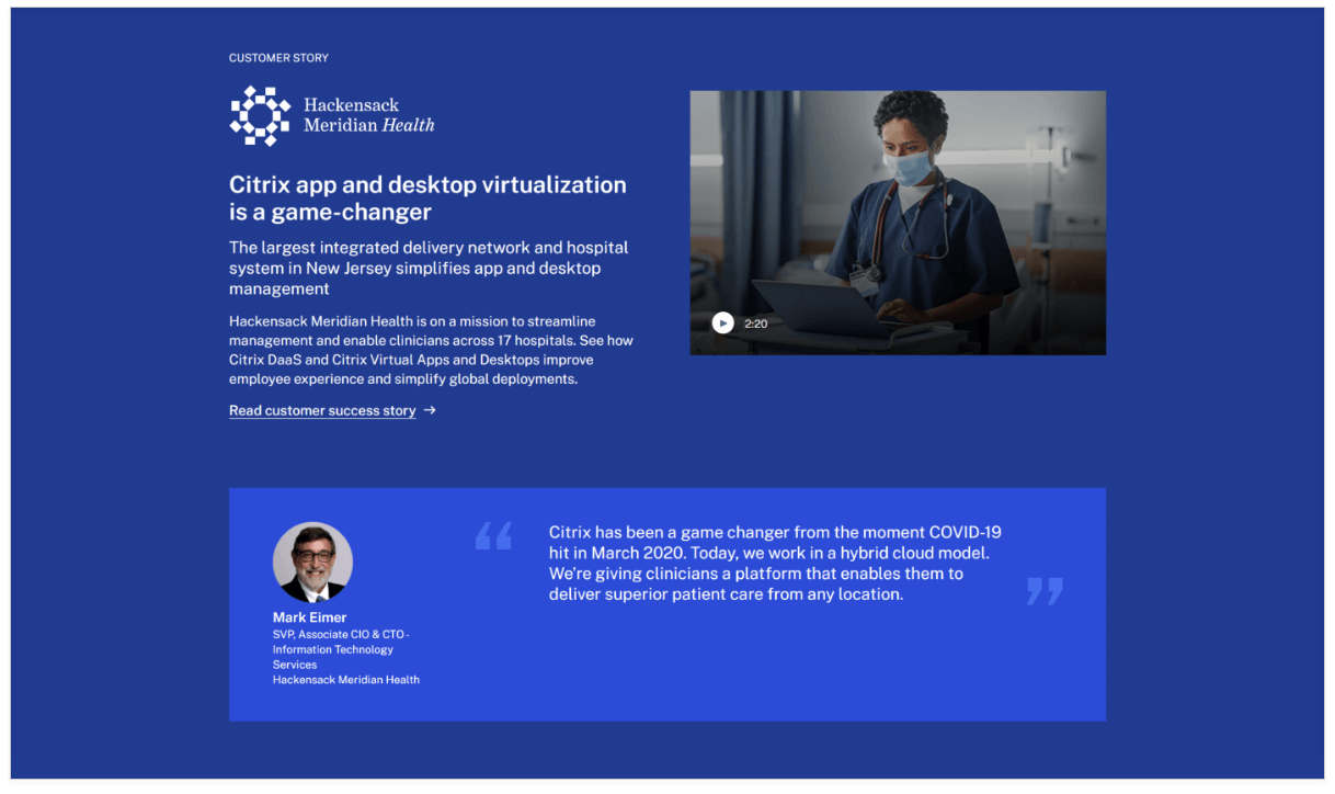 Quote screenshot example