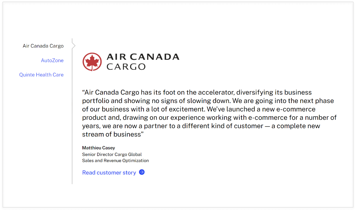 Vertical tabs screenshot example