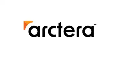 Arctera official logo in black sans-serif typography