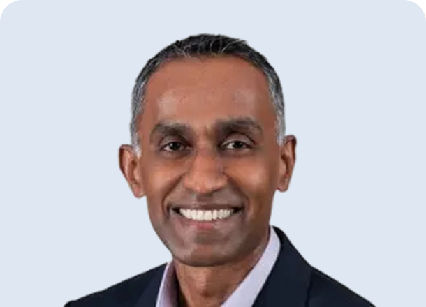 Portrait of Sridhar Mullapudi, Co-President, Citrix.